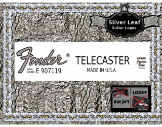 Fender Telecaster Made in USA Guitar Decal 87s